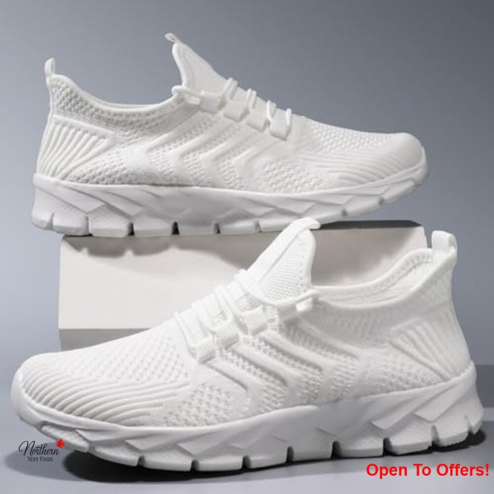Slip On Running Shoes Women Lightweight Breathable Mesh Athletic Sneakers - Picture 7 of 7